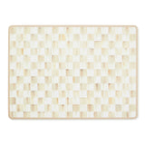 MacKenzie-Childs Mocha Check Cork Back Placemats, Set of 4 - Cook N Dine