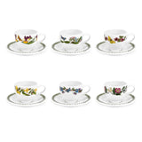 Portmeirion Botanic Garden Espresso Cup and Saucer - Cook N Dine
