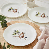 Royal Worcester Wrendale Designs Coupe Plate (Mouse) Set of 4 - Cook N Dine