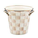 MacKenzie-Childs Mocha Check Wine Cooler - Cook N Dine