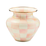 MacKenzie-Childs Rosy Check Large Vase - Cook N Dine