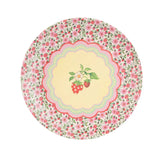 Cath Kidston Strawberry Melamine Dinner Plates, Set of 4 - Cook N Dine