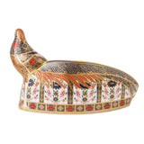 Royal Crown Derby Old Imari Solid Gold Band Golden Pheasant Paperweight - Limited Edition of 500 - Cook N Dine