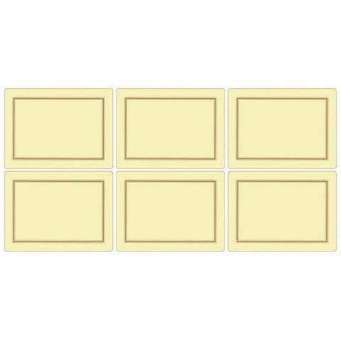 Pimpernel Classic Cream Placemats Set of 6