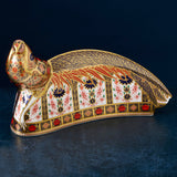 Royal Crown Derby Old Imari Solid Gold Band Royal Pheasant Paperweight - Limited Edition of 500 - Cook N Dine