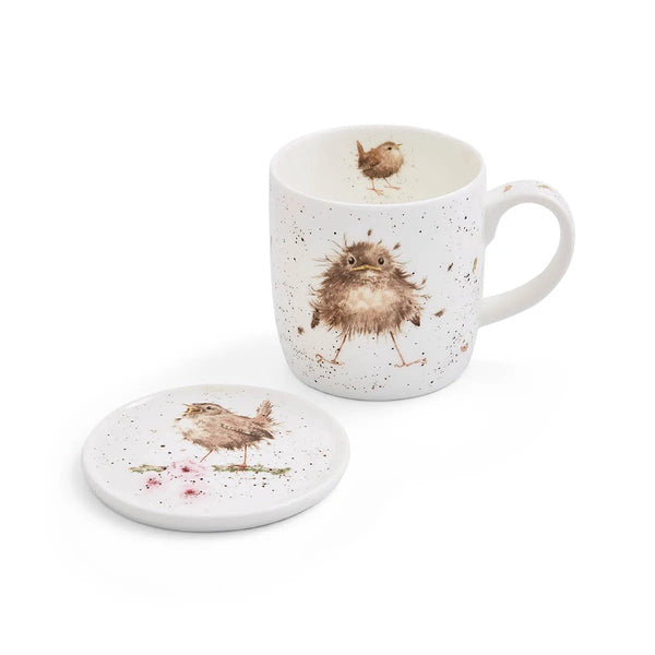 Wrendale Designs Royal Worcester - Set di 3 tazze da 0,3 l, motivo: coniglio e lepre Wrendale Designs Royal Worcester - Set di 3 tazze da 0,3 l, motivo: coniglio e lepre