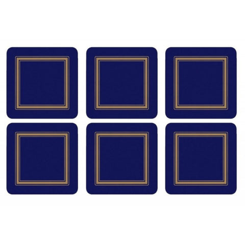 Pimpernel Classic Midnight Coasters Set of 6