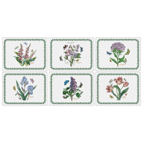 Pimpernel for Portmeirion Botanic Garden Placemats Set of 6