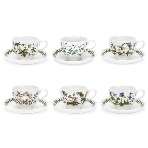 Portmeirion Botanic Garden Breakfast Cup & Saucer (T) New Motifs