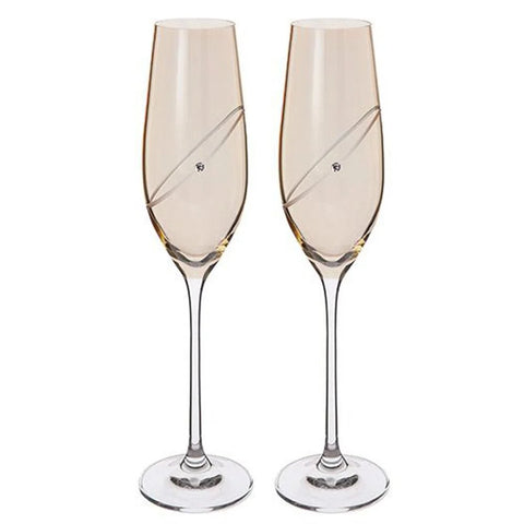 Dartington Gold Flute, Set of 2