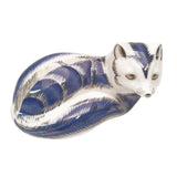 Royal Crown Derby Arctic Fox Platinum Paperweight - Cook N Dine