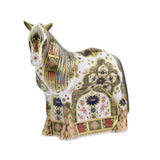 Royal Crown Derby Imari SGB Cob Horse Paperweight - Cook N Dine