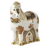 Royal Crown Derby Old Imari Solid Gold Band Shetland Pony Paperweight - Limited edition of 500 - Cook N Dine