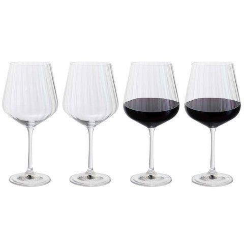 Dartington Cheers! Optic Goblet, Set of 4