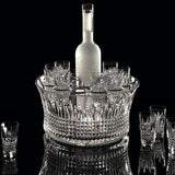 Waterford Crystal Lismore Diamond 13 Piece Vodka Chill Set - Cook N Dine