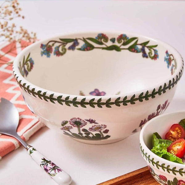Portmeirion Botanic Garden Salad Bowl 25cm Cook n Dine