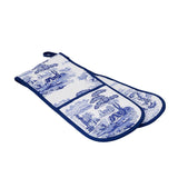 Pimpernel for Spode Blue Italian Double Oven Glove - Cook N Dine