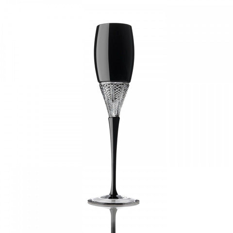 John Rocha at Waterford Crystal Black Muse Flute Leda