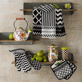 MacKenzie-Childs Flower Market Large Canister - White - Cook N Dine