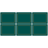 Pimpernel Classic Emerald Placemats Set of 6 - Cook N Dine