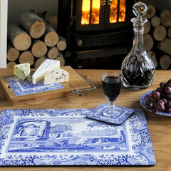 Pimpernel for Spode Blue Italian Placemats Set of 6
