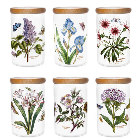 Portmeirion Botanic Garden Airtight Jar 18cm