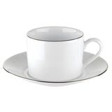 Royal Worcester Classic Platinum Palladian Teacup & Saucer - Cook N Dine