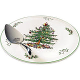 Spode Christmas Tree Cake Plate and Server - Cook N Dine