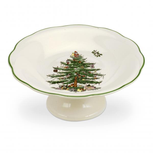 Spode Christmas Tree Sculpted Footed Candy Dish – Cook n Dine