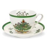 Spode Christmas Tree Teacup & Saucer - Cook N Dine