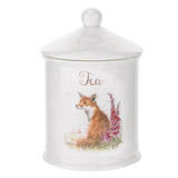 Royal Worcester Wrendale Designs Tea Canister (Fox) - Cook N Dine