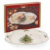 Spode Christmas Tree Sculpted Oval Platter - Cook N Dine