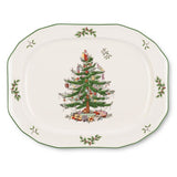 Spode Christmas Tree Sculpted Oval Platter - Cook N Dine