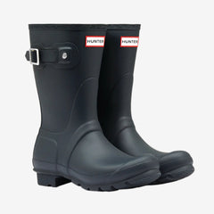 Hunter Women's Original Short Wellington Boots in Navy