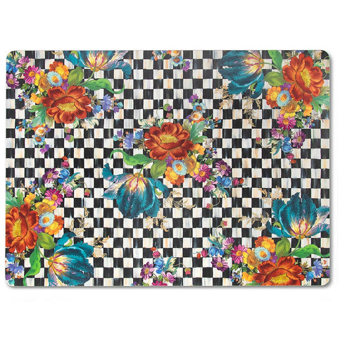MacKenzie-Childs Flower Market Cork Back Placemats, Set of 4