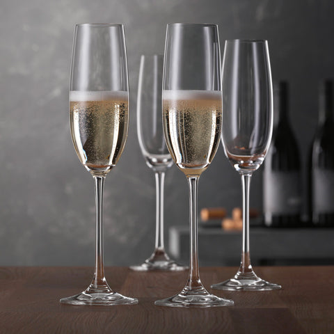 Spiegelau Salute Champagne Flutes, Set of 4