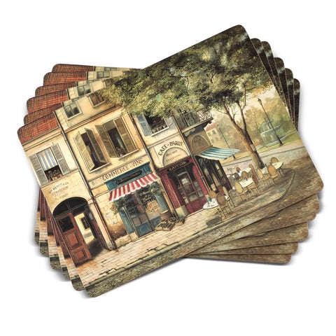 Pimpernel Parisian Scenes Placemats Set of 6