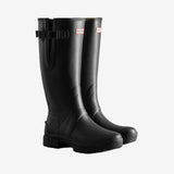 Hunter Men's Balmoral Adjustable 3mm Neoprene Wellington Boots in Black - Cook N Dine