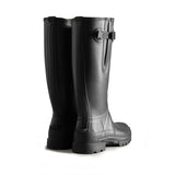 Hunter Men's Balmoral Adjustable 3mm Neoprene Wellington Boots in Black - Cook N Dine