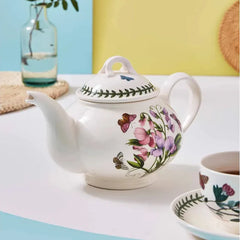 Portmeirion Botanic Garden Teapot (Romantic Shape) 1.10L