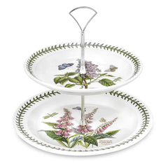 Portmeirion Botanic Garden 2 Tier Cake Stand