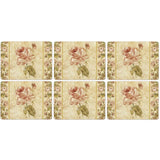 Pimpernel Antique Rose Linen Placemats Set of 6 - Cook N Dine