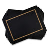 Pimpernel Classic Black Placemats Set of 6
