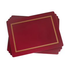 Pimpernel Classic Burgundy Placemats Set of 4