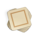 Pimpernel Classic Cream Coasters Set of 6 - Cook N Dine