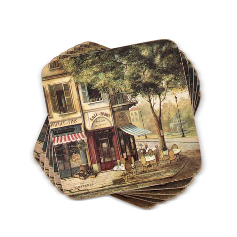 Pimpernel Parisian Scenes Coasters Set of 6
