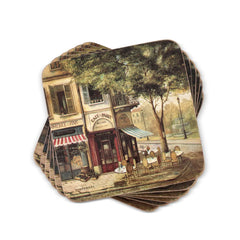 Pimpernel Parisian Scenes Coasters Set of 6