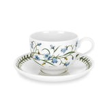 Portmeirion Botanic Garden Breakfast Cup & Saucer (Traditional Shape) with New Motifs Set of 6
