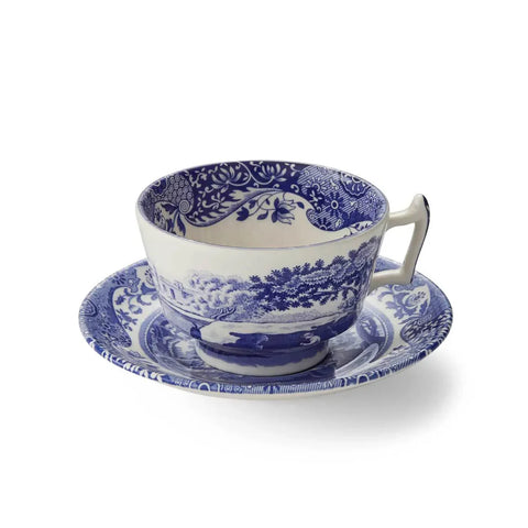 Spode Blue Italian Breakfast Cup & Saucer