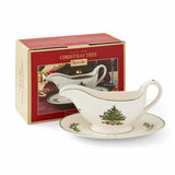 Spode Christmas Tree Sauce Boat and Stand - Cook N Dine